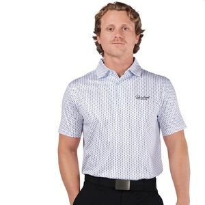 Barstool Sports Golf Star Print Polo